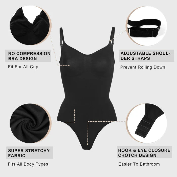 Seamless One Piece Body Shaper